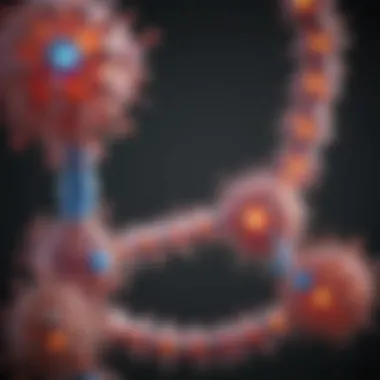 Diagram illustrating the ALK signaling pathway