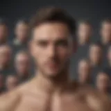 Visual representation of various personality disorders