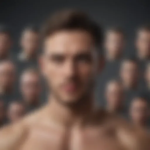 Visual representation of various personality disorders