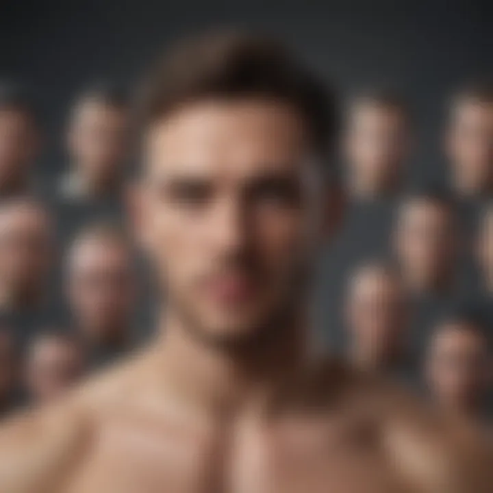 Visual representation of various personality disorders