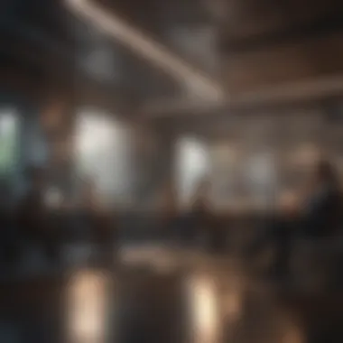 A group of individuals engaging in a collaborative discussion.