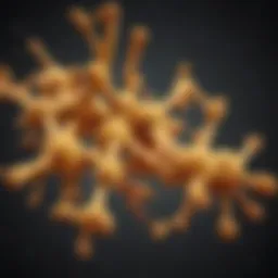 Curcumin molecular structure illustrating its anti-inflammatory properties