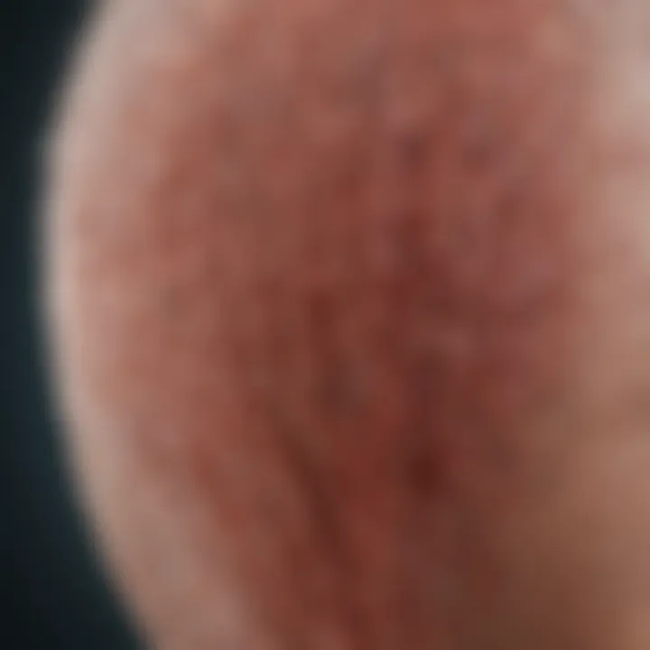Visual representation of DHT's role in hair follicle biology