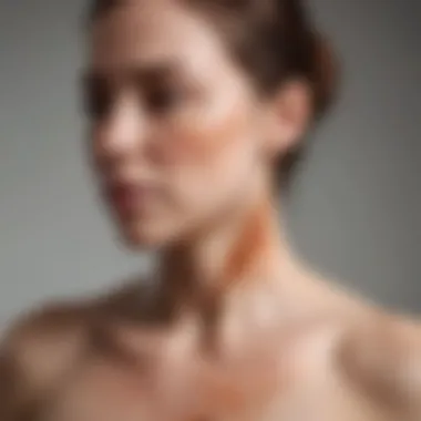 Symptom Comparison: Eczema vs. Psoriasis Diagram contrasting eczema and psoriasis symptoms