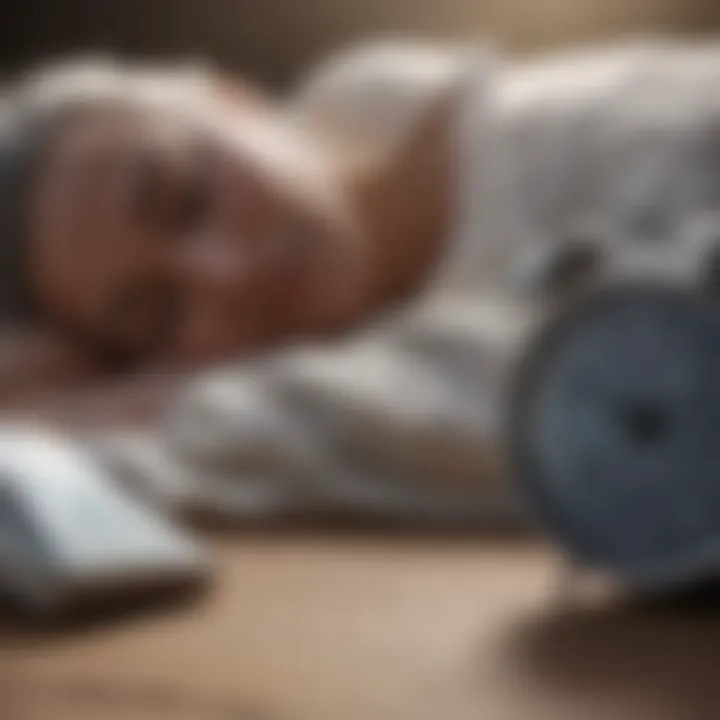 Visual representation of sleep cycle