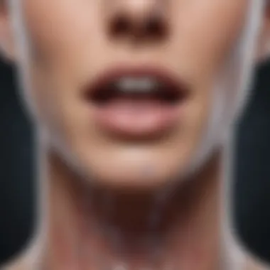 Understanding Thyroid Enlargement Thyroid gland illustration showcasing normal function despite enlargement
