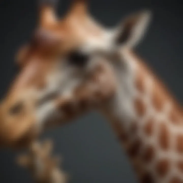 Evolutionary adaptations of giraffe neck structure