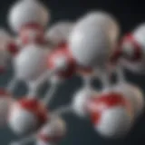 Chemical structure of acetaminophen