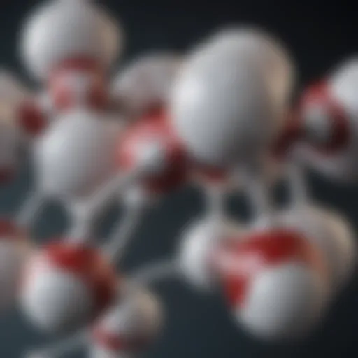 Chemical structure of acetaminophen