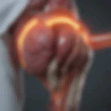 Visual representation of diagnostic imaging techniques for hip pain evaluation