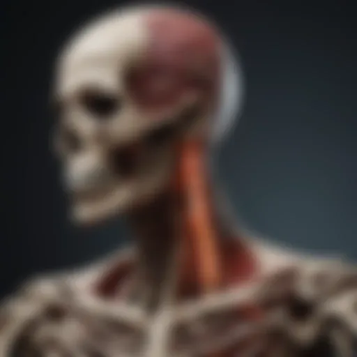 Illustration depicting the skeletal complications of multiple myeloma