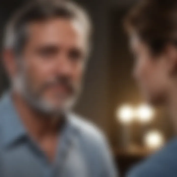 Therapist guiding a client in IFS