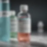 Detailed view of Lacer Mouthwash bottle showcasing its unique formulation