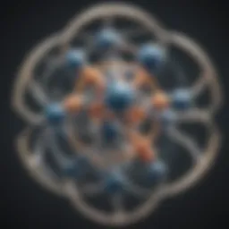 Illustration depicting the molecular structure of memantine