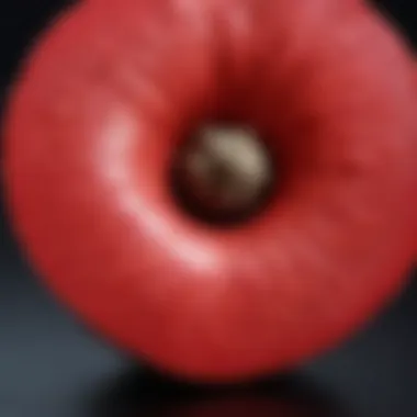 Aphrodisiac Fruit A close-up of a well-known aphrodisiac fruit