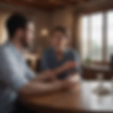 Therapeutic Engagement Therapeutic setting with a therapist and client engaged in a session