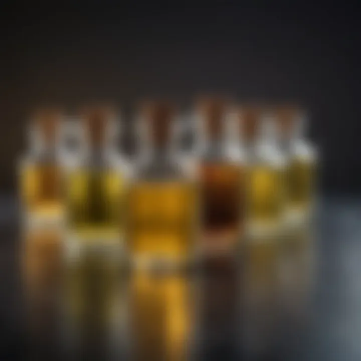 Diverse culinary oils