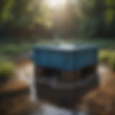 The Significance of Used Water Table Illustration depicting the concept of used water table in environmental management