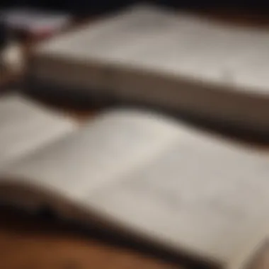 A close-up of a textbook opened to a lesson plan with notes