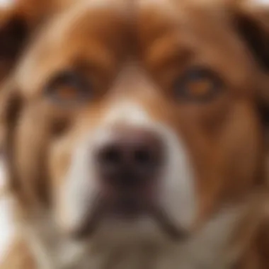Chart of hemoglobin levels across dog breeds