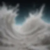 The intricate movement of salt between ocean and land