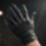 Close-up view of specialized gloves designed for finger arthritis relief