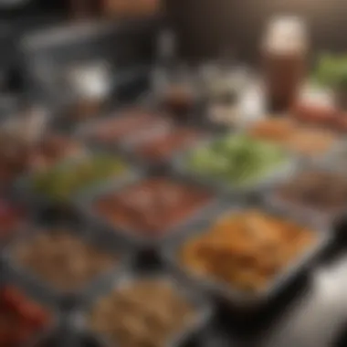 Effective Meal Planning for Fatty Liver Management Meal prep containers filled with nutritious foods