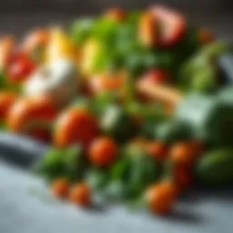 A vibrant array of fresh, organic vegetables representing Gerson Therapy's dietary focus.