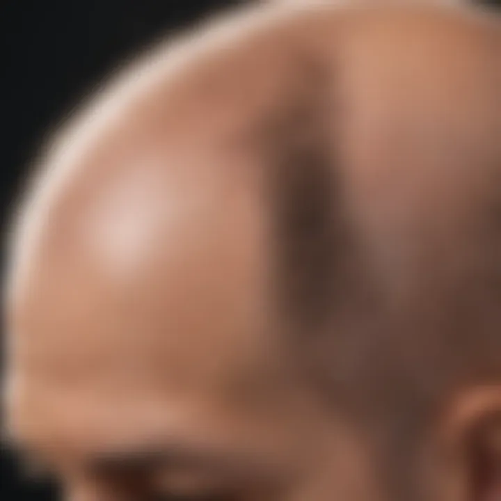 Chart comparing hair loss incidence among MS treatments