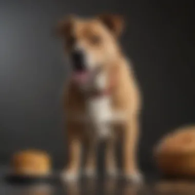 Weight Loss in Dogs Dog showing signs of weight loss
