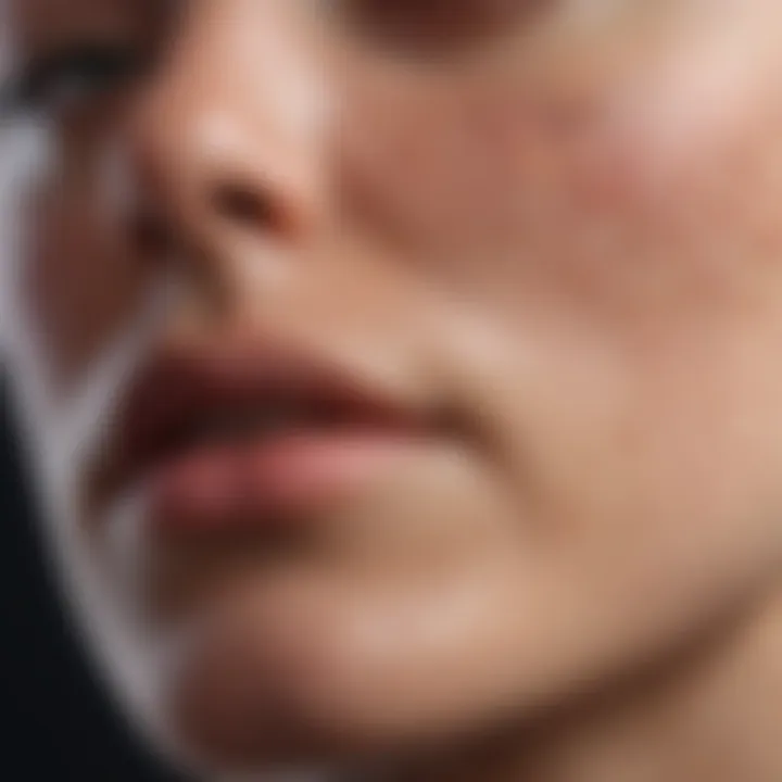 Detailed illustration of acne vulgaris types