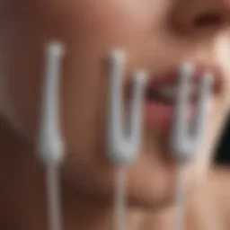 High-resolution view of Isohelix buccal swabs showcasing their intricate design.