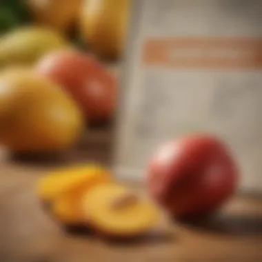 Nutritional Profile of Mango Nutritional chart comparing mango with other fruits