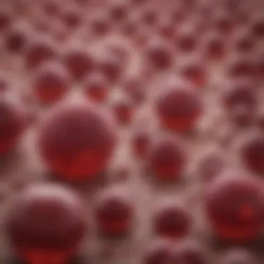 Understanding Essential Thrombocythemia Medical illustration of essential thrombocythemia cells
