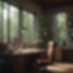 A serene workspace reflecting focus and productivity