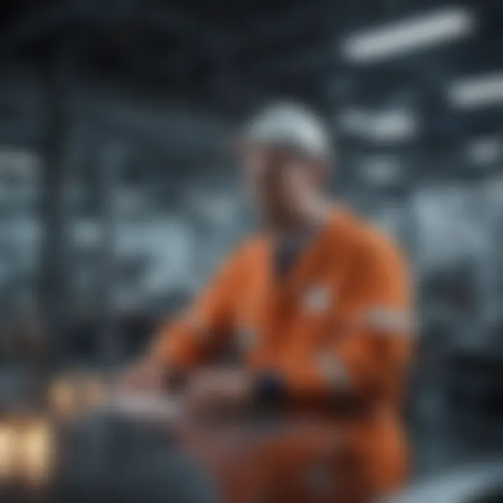 Employee training session focusing on safety measures