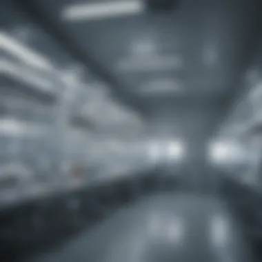 A sterile pharmaceutical manufacturing facility highlighting safety protocols