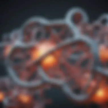 Illustration of RNA molecular structure