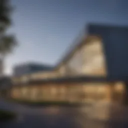 Exterior view of Sheppard Pratt Center for Eating Disorders showcasing its welcoming architecture