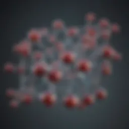 Graphical representation of silybin phosphatidylcholine molecular structure