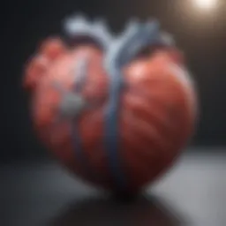 Visual representation of survival rates in infant cardiac surgery