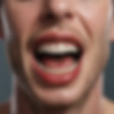 Effects of HIV on Oral Health Illustration depicting the effects of HIV on oral health