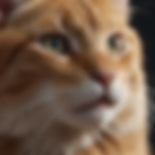 Diagram illustrating diabetes mechanisms in felines