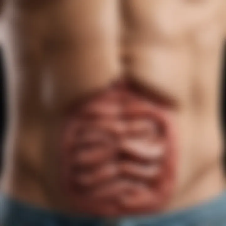 Chart depicting dietary factors linked to bowel health