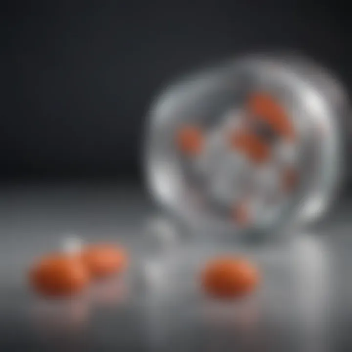 Graphic representation of alternative pain relief medications