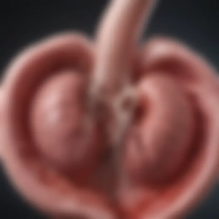 Diagram showing causes of left ventricle enlargement