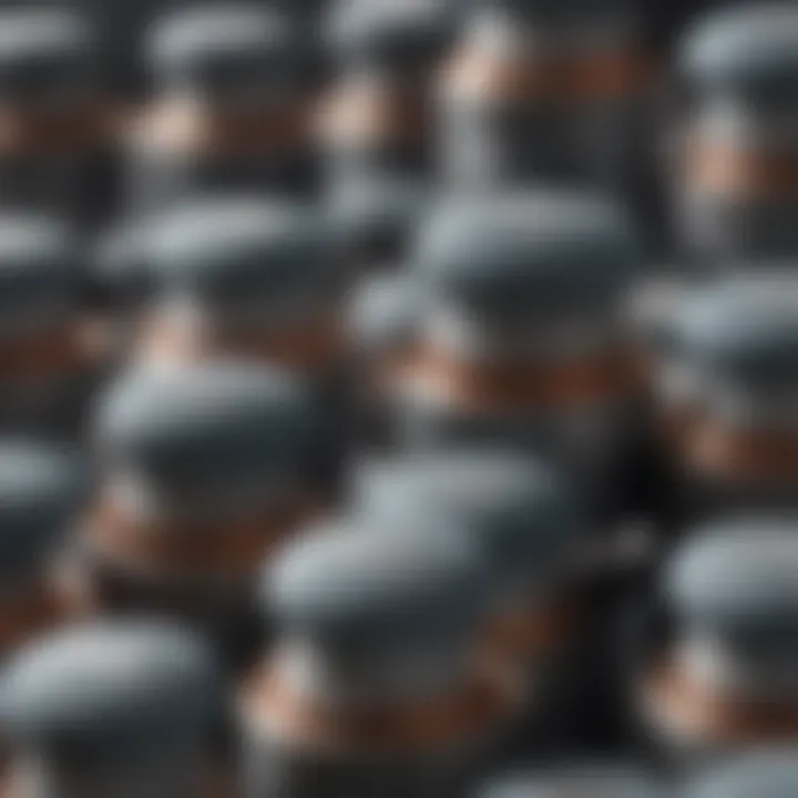 Detailed representation of the CAPS scale structure