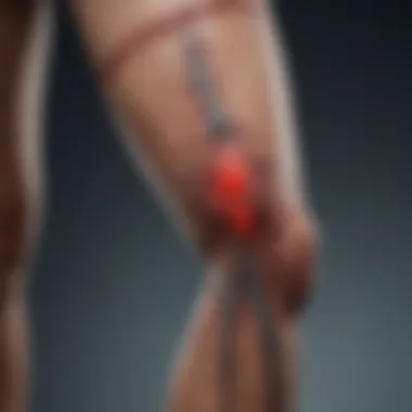 Symptoms of Deep Vein Thrombosis Symptoms associated with deep vein thrombosis