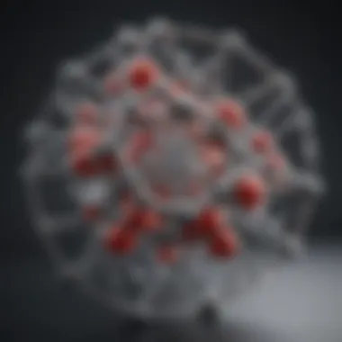 Molecular Structure of Ferritin Molecular structure of ferritin showcasing its iron storage capabilities