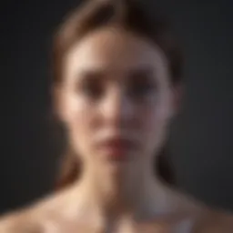 Visual representation of health anxiety symptoms